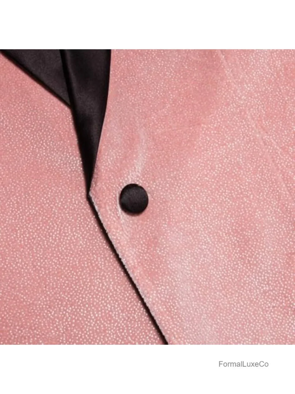 Men's Velvet Shawl Lapel Blazer Slim Fit One Button Tuxedo Suit Jacket